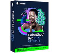 Corel PaintShop Pro 2023 Ultimate | Potente software di fotoritocco e progettazione grafica + suite creativa | Amazon Exclusive ParticleShop + 5 pennelli Starter Pack [scheda chiave PC]