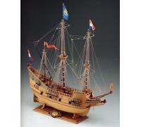 COREL SM18 BARCA Modello imbarcazione Nave HALF MOON GALEONE olandese 1:50