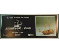 COREL SM20 BARCA Modello imbarcazione Nave AMPHION YACHT armato svedese 1:40