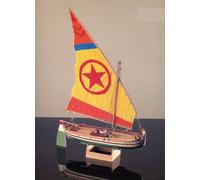 COREL SM45 BARCA a vela Modello PARANZA Imbarcazione italiana scala 1:25