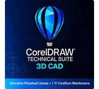 CorelDRAW Technical Suite 2026 3D CAD Education Perpetual License + 1 Yr CorelSure Maintenance 5 - 50 Utente/i 1 Anno