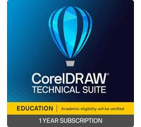 CorelDRAW Technical Suite Education Subscription 1 - 4 Utente/i Nuovo Acquisto