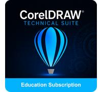CorelDRAW Technical Suite Education Subscription 51 - 250 Utente/i Rinnovo con 2 anni di manutenzione inclusi