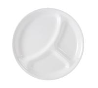 Corelle Livingware Piatto diviso, 10-14 pollici, bianco gelo invernale
