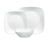 Corelle Piatto piano, bianco puro, set da 12 pezzi