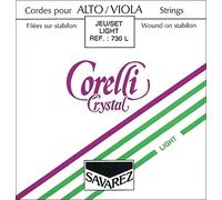 Corelli Corde per Viola Crystal Do Nylon/rivestita tungsteno Light 734L