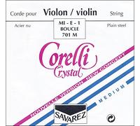 Corelli Corde per Violino Crystal Mi acciaio con asola Medium 701M
