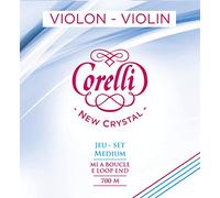 Corelli Corde per Violino Crystal Muta con asola Medium 700M