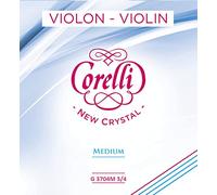 Corelli Corde per Violino Crystal Sol Stabilon-Nylon/rivestimento in argento 3/4 3704M
