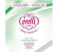 Corelli Corde per Violino Crystal Sol Stabilon-Nylon/rivestimento in argento Forte 704F