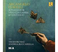 CORELLI SONATAS FOR VIOLA DA GAMBA E CONTINUO