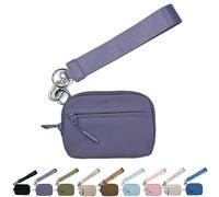 Corelration The Wallet 2nd Gen, Corelation Wallet, Wristlet Nylon Wallets for Women, with Hand Strap (Purple)