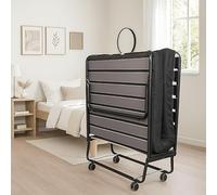 Coreme Letto Pieghevole Grand Hotel (90 cm) Materasso Memory Non fuoco