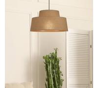 COREP Lampada a sospensione Mallorca, color avanna, Ø 38 cm, carta COREP