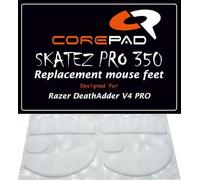 Corepad Skatez Pro - 350 piedini di ricambio per mouse compatibili con Razer DeathAdder V4 Pro