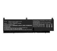 CoreParts Laptop Battery, 89.49Wh Li-Ion 11.4V 7850mAh, Black, 17C06 (Li-Ion 11.4V 7850mAh, Black, 17C06 for dell Precision 7550)