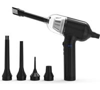 CoreParts 2in1 - Cordless Air Duster And Vacuum Cleaner with SPARES, Cleaning, Tools, (And Vacuum Cleaner with 7500mAh Battery And 3 Gears windspeed, Including 5 attachments And USB-C)