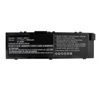 Batteria del computer portatile per DELL