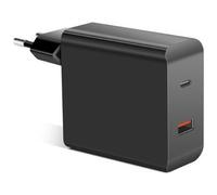 CoreParts - Coreparts Mbxusbc-ac0006 Adattatore E Invertitore Nero (usb-c Power Adapter - 45w 5v2a-20v2.25a Plug:usb-c - Eu Wall Wit