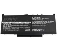 CoreParts MBXDE-BA0127 ricambio per laptop Batteria (Laptop Battery for Dell 55Wh - Li-Pol 7.6V 7200mAh Black, - 55Wh Li-Pol 7.