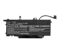 CoreParts MBXDE-BA0227 ricambio per laptop Batteria (Laptop Battery for Dell - 51.30Wh 7.6V 6750mAh 51Wh - Li-Po 7.6V 6750mAh Black for Latitude 7310 2-in-1, Latitude 7400 2-in-1, - Warranty: 12M)