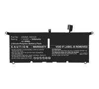 CoreParts MBXDE-BA0248 ricambio per laptop Batteria (Laptop Battery for Dell - 41.80Wh Li-ion 7.6V 5500mAh - Black, 41.80Wh Li-