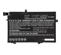 CoreParts MBXLE-BA0130 ricambio per laptop Batteria (Laptop Battery for Lenovo - 44Wh Li-ion 11.1V 4000mAh - Black, 44Wh Li-ion 11.1V 4000mAh Black, 20LS0015UK, 20LS0016MH, 20LS001WAU, - Warranty: 12M
