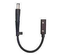 CoreParts MBXUSBC-CO0004 adattatore per inversione del genere dei cavi USB C 7.4*5.0 Nero (Conversion Cable for HP - Convert US NEW