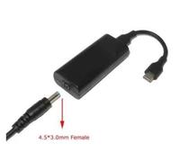 CoreParts MBXUSBC-CO0006 adattatore per inversione del genere dei cavi 4.5*3.0 USB C Nero (Conversion Cable - 4.5*3.0 Dell Adap