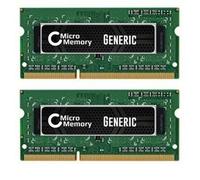 CoreParts MMKN070-8GB, 8 GB, 2 X 4 GB, DDR3, 1600 MHz, Verde