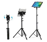 CoreParts MOBX-ACC-008 treppiede Nero (Tripod Stand for Tablets - Compatible with Tablets from - 9,4 up to 14,5, Multi-Direction Head - Height: 55cm-150cm - Warranty: 12M)