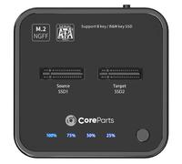 CoreParts MS-CLONER-SATA docking station per unitÃ di archiviazione USB 3.2 Gen 2 [3.1 2] Type-C Nero (USB3.2 Type C [10Gbps] NEW