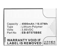 CoreParts Sparepart Battery for Samsung Tablet 19Wh Li-Polymer 3.85V, GH43-05039A (19Wh Li-Polymer 3.85V 4900mAh, Black, GH43-05039A for Galaxy Tab Active 3)