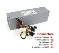 CoreParts Sparepart Power Supply for dell for dell OptiPlex7010 9010, AC240ES-00 (for dell OptiPlex7010 9010 SFF Small Machine Refurb)