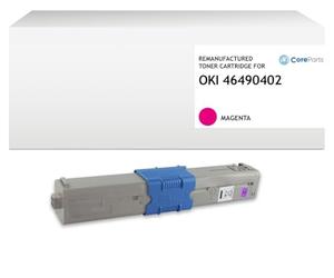 CoreParts Toner Kit Magenta for Oki, Pages: 1500, 46490402, C532, MC563 (Pages: 1500)