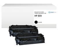 CoreParts Toner Noir, Black x2 for HP, Pages: 6900 (HC) x2, CF280XD, 80X (Pages: 6900 (HC) x2)