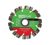 CorePlus - Lama diamantata per uso generico GP125E Elite da 125 mm