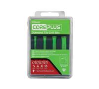 CorePlus - Set di punte da trapano per piastrelle diamantate DTDM4PC, 4 pezzi