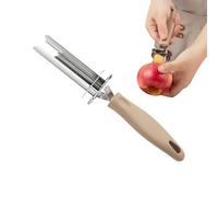 Corers di verdure di frutta - 8,86 in acciaio pitter solvente nucleo regolabile | Strumento da cucina per le date della pera di patate di Grele date rosse di mela