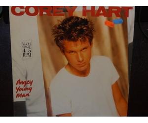Corey Hart - Angry young man (1986) / Vinyl single [Vinyl-Single 7'']