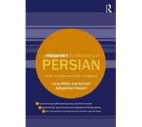 Corey Miller Karineh Aghajanian-Stew A Frequency Dictionary of Pers (Tascabile)