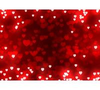 CORFOTO 2.1x1.5m Sfondo per foto di festa a cuore rosso Sfondo di San Valentino Sfondo per festa di compleanno di cuori Sfondo per fotografia di San Valentino Festa di nozze Photo Booth
