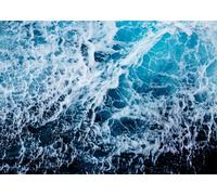 CORFOTO 2.7x1.8m Sfondo con onde oceaniche Sfondo con onde enormi blu per decorazioni per feste Sfondi con paesaggi marini Accessori per cabine fotografiche con surf