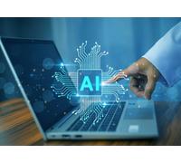 CORFOTO 5x4FT Computer Intelligenza Artificiale Sfondo Fotografico | sfondo in tessuto con computer intelligenza artificiale per eventi tecnologia azienda e ritratti moderni personalizzabile