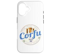 Corfù Isole Ionie Grecia Colonne d'epoca Souvenir Custodia per iPhone 16