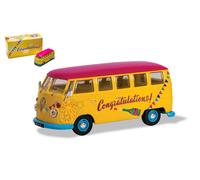 CORGI 1/43 FURGONE TOYS VW CAMPER CONGRATULATION MODELLINO STATICO DIECAST