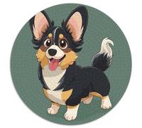 Corgi 1000 Pezzi Puzzle Adulti Multicolore Per Gioco Familiare Regalo Per Adulti E Bambini Da 14 Anni E Più 1000pcs (67.5x67.5cm)