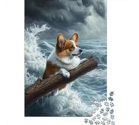 Corgi 1000 Pezzi Puzzle Intrattenimento Puzzle Per Adulti Multicolore Regalo Decorazione Della Famiglia Per Adulti E Da Adolescente 1000pcs (75x50cm)