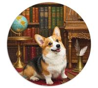 Corgi 1000 Tessere Puzzle Circolare Multicolore Per Gioco Familiare Regalo Per Adulti E Bambini Da 14 Anni E Più 1000pcs (67.5x67.5cm)