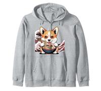 Corgi Art Corgi a Tema Corgi Decor Cozy Corgi Lovers Corgis Felpa con Cappuccio